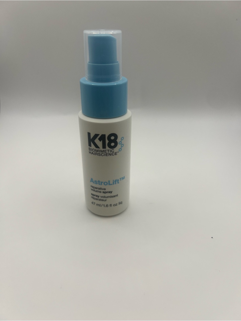 K18 AstroLift Volumizing Spray — Blue/White